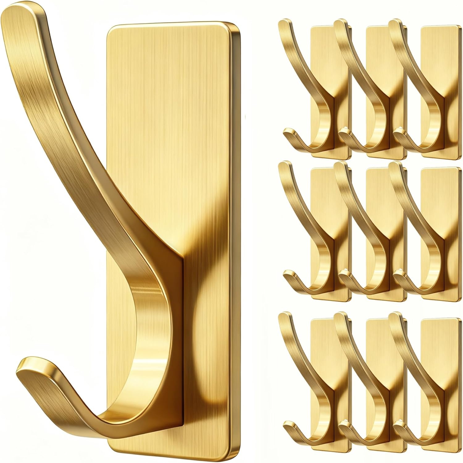 Self-Adhesive Coat Hooks
